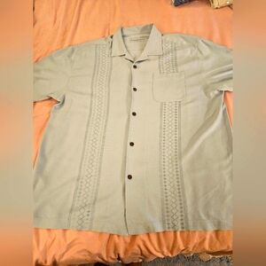 Tommy Bahamma Men's‎ Light Green Button-Up Shirt
